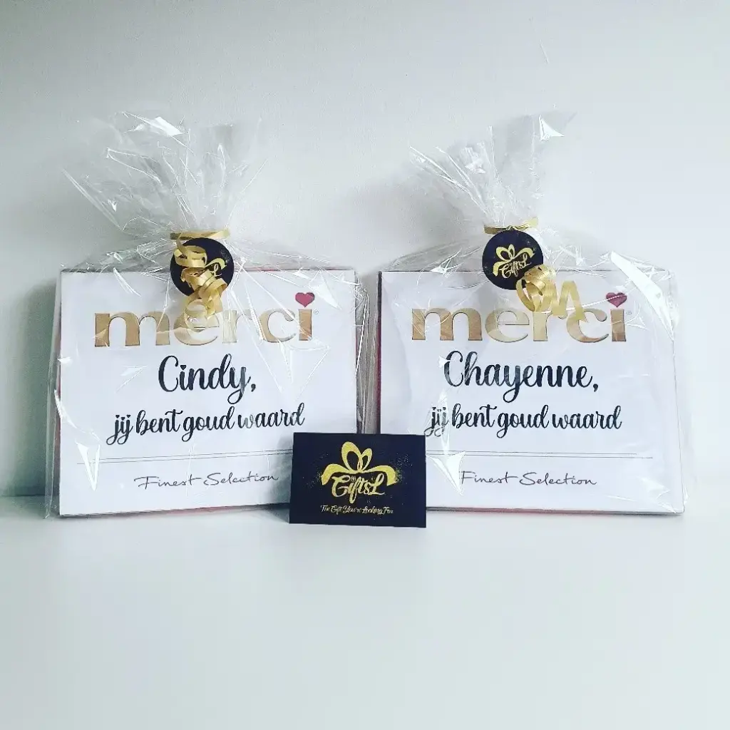 Doos Merci-chocolade