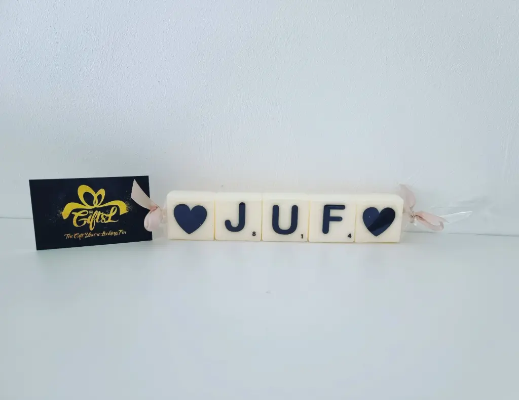 Letterkaarsjes - ♡JUF♡