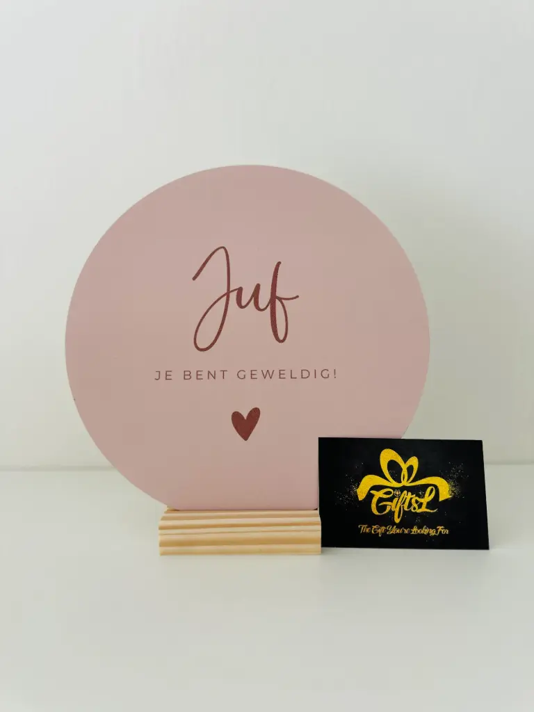 Juf je bent geweldig!