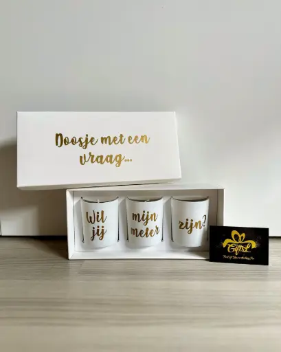 Giftbox Set Van 3 Geurkaarsen