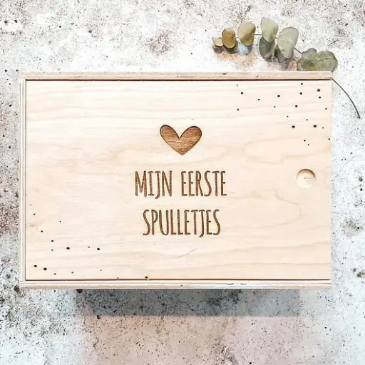 Opbergkist - Mijn eerste spulletjes