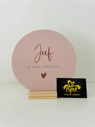 Juf je bent geweldig!